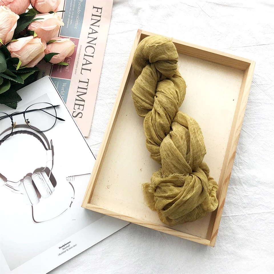 Soft Cotton Linen Scarf